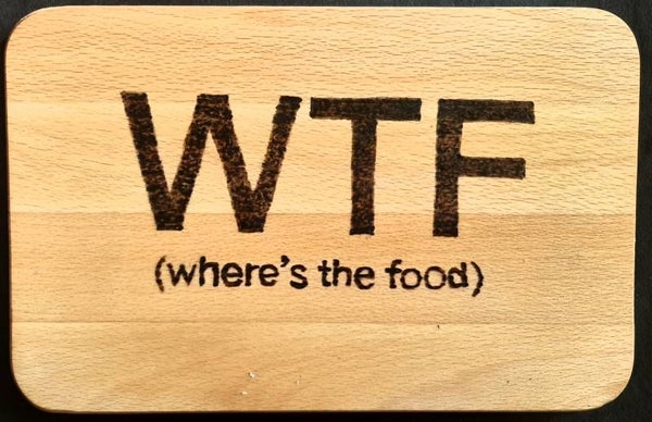 Snij-/serveerplank WTF