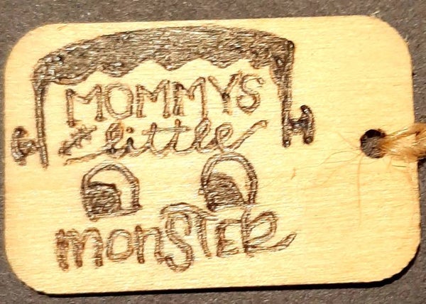 Kadolabel Mommy's little monster