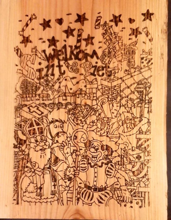 Wandbord Sinterklaas 