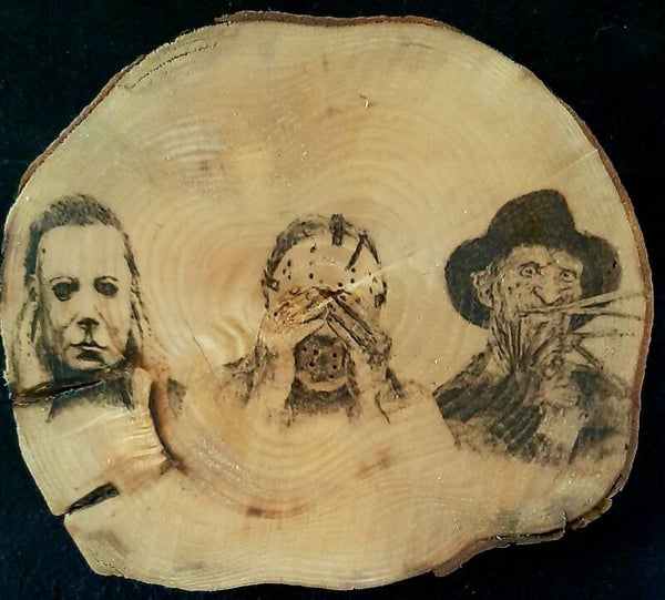 Wandbord Horen, zien en zwijgen