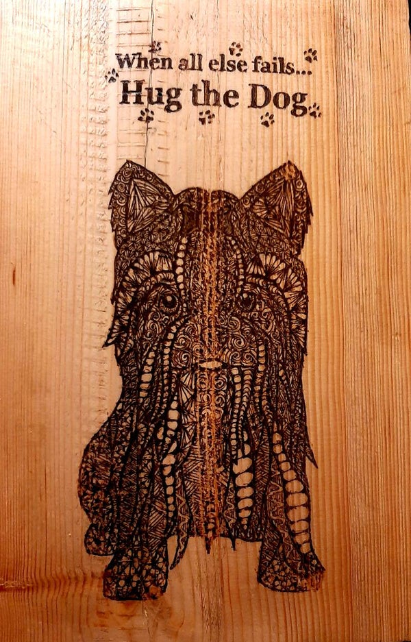 Wandbord When all else fails...