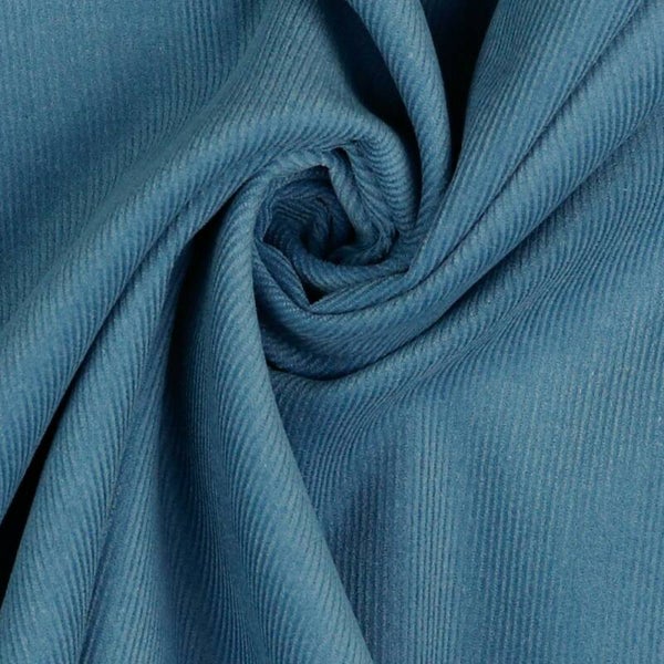 corduroy - babycord - blauw