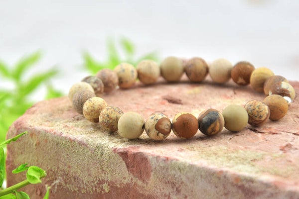 Landschapsjaspis | 8mm armband