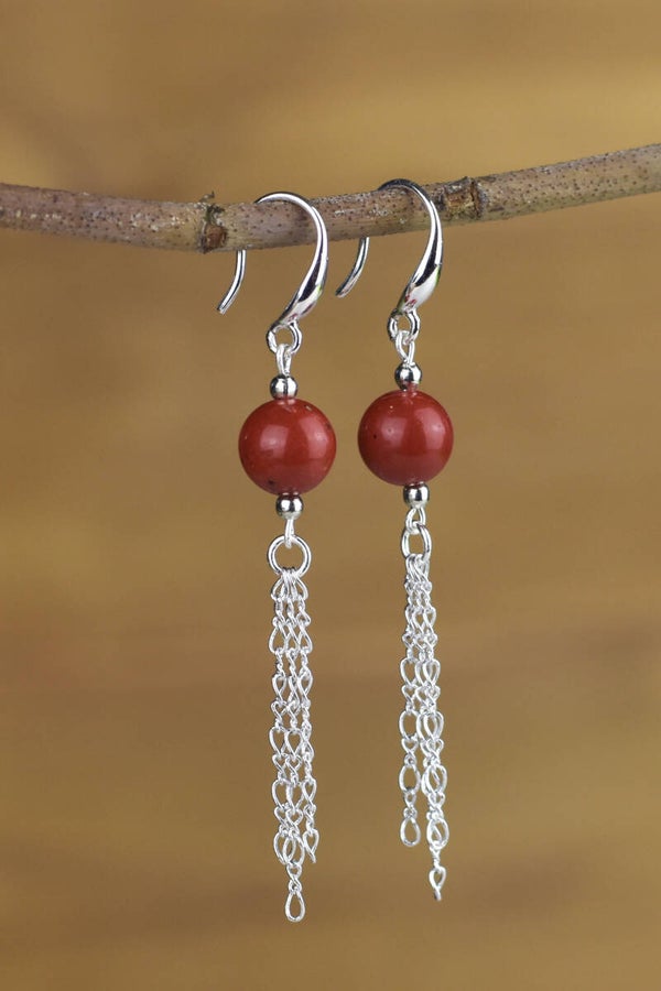 Oorbellen Classy Red