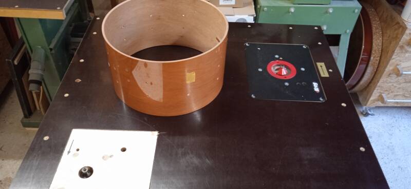 Nun werden neue Gratungen gefräst..