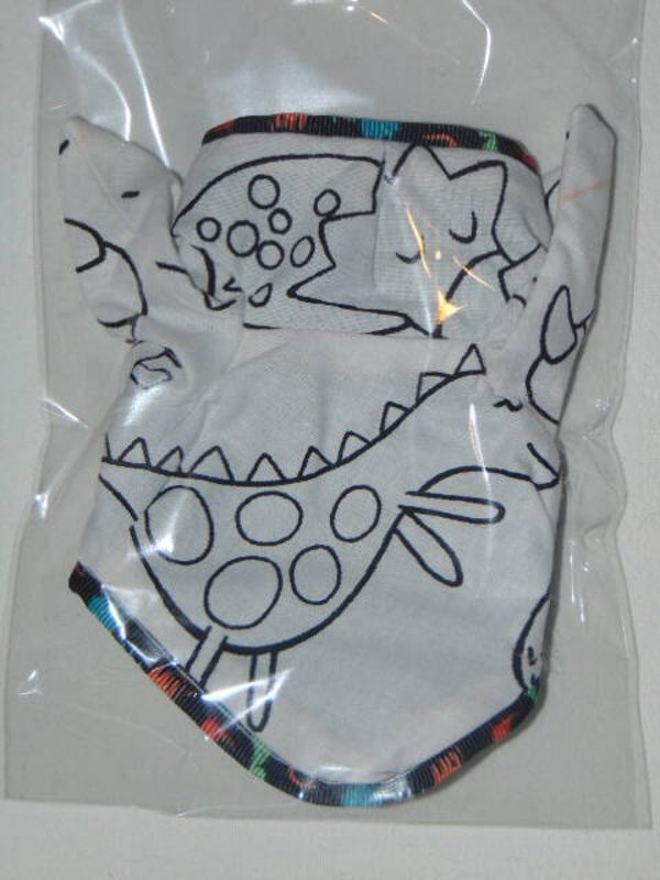 Bonnet Hobby horse Dinosaure A Colorier !