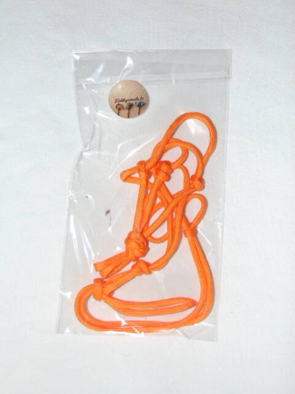 licol éthologique Orange hobby horse