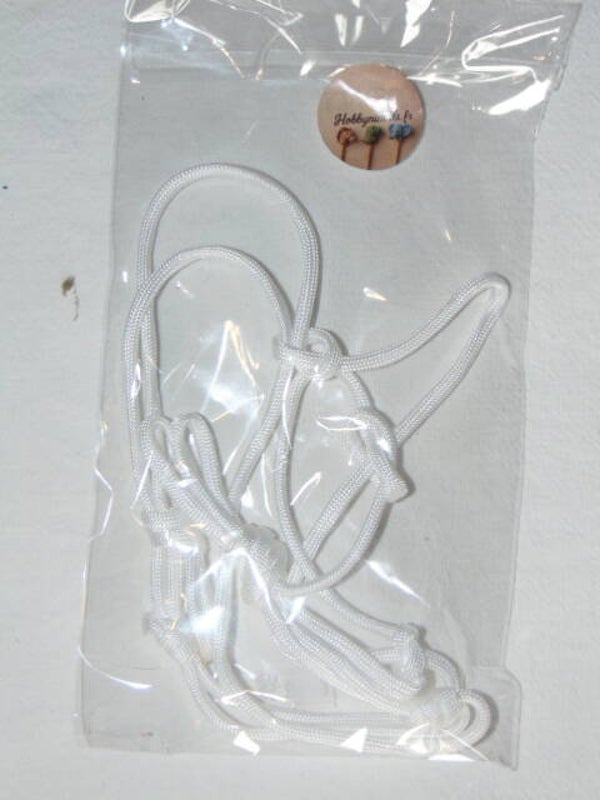 licol éthologique Blanc hobby horse