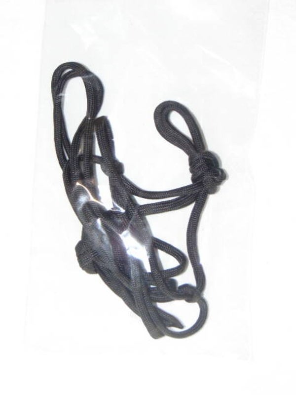 licol éthologique Noir hobby horse