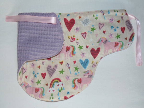 Couverture Cœur  pour hobby horse - hobby zèbre - hobby Dino -hobby girafe