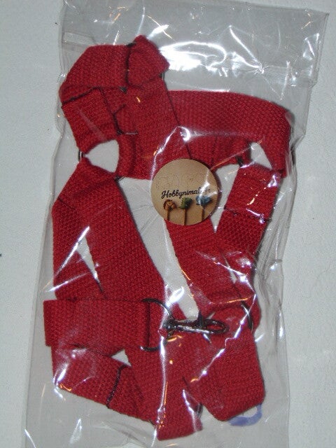 Licol Rouge Hobby Girafe