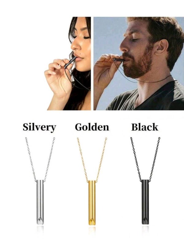 Ademhalingsketting van Roestvrij Staal