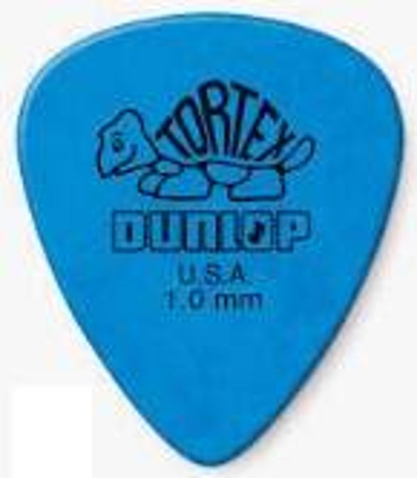 Plectrum Dunlop Tortex 1.0 mm (Blue)