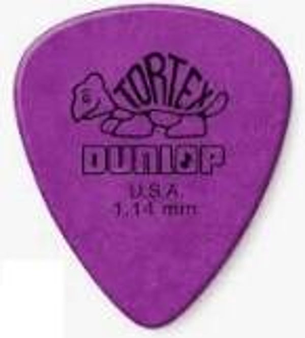 Plectrum Dunlop Tortex 1.14 mm (Purple)