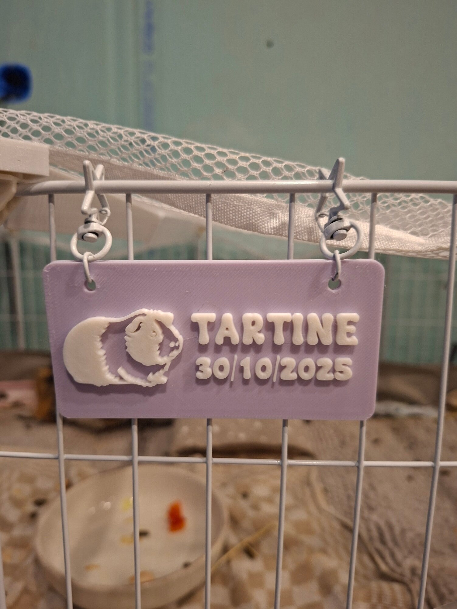 Plaque personnalisation