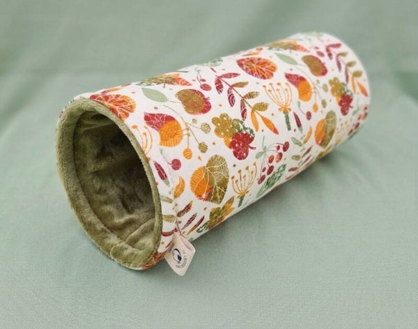 Tunnel - Cachette pour cochon d'inde - Automne kaki