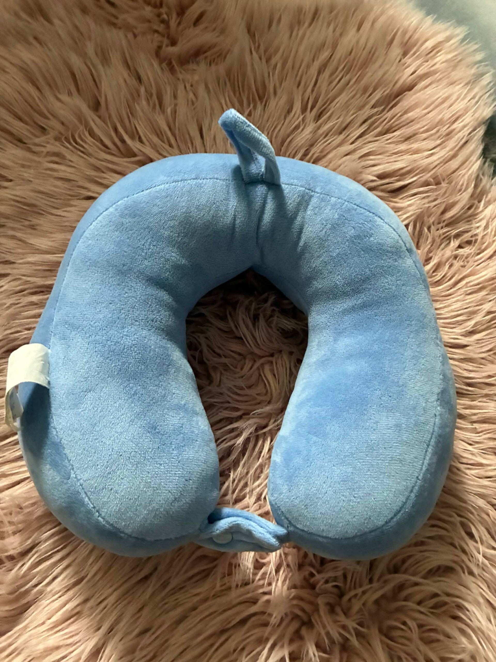 Nackenkissen hellblau