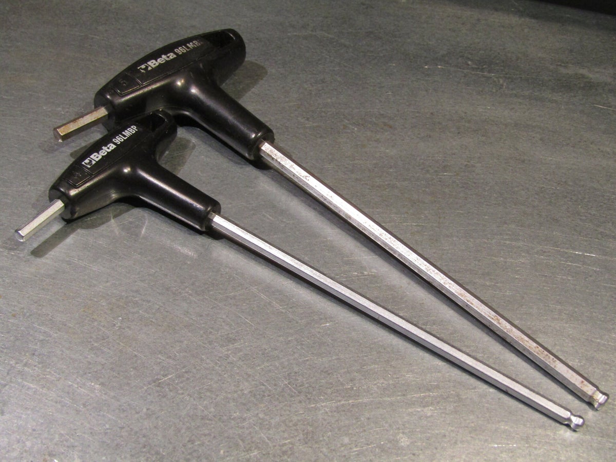 BETA 4-5mm T- Handle ALLEN HEAD / BALL DRIVERS 2nd hand BX72A2 505 - 5 ...