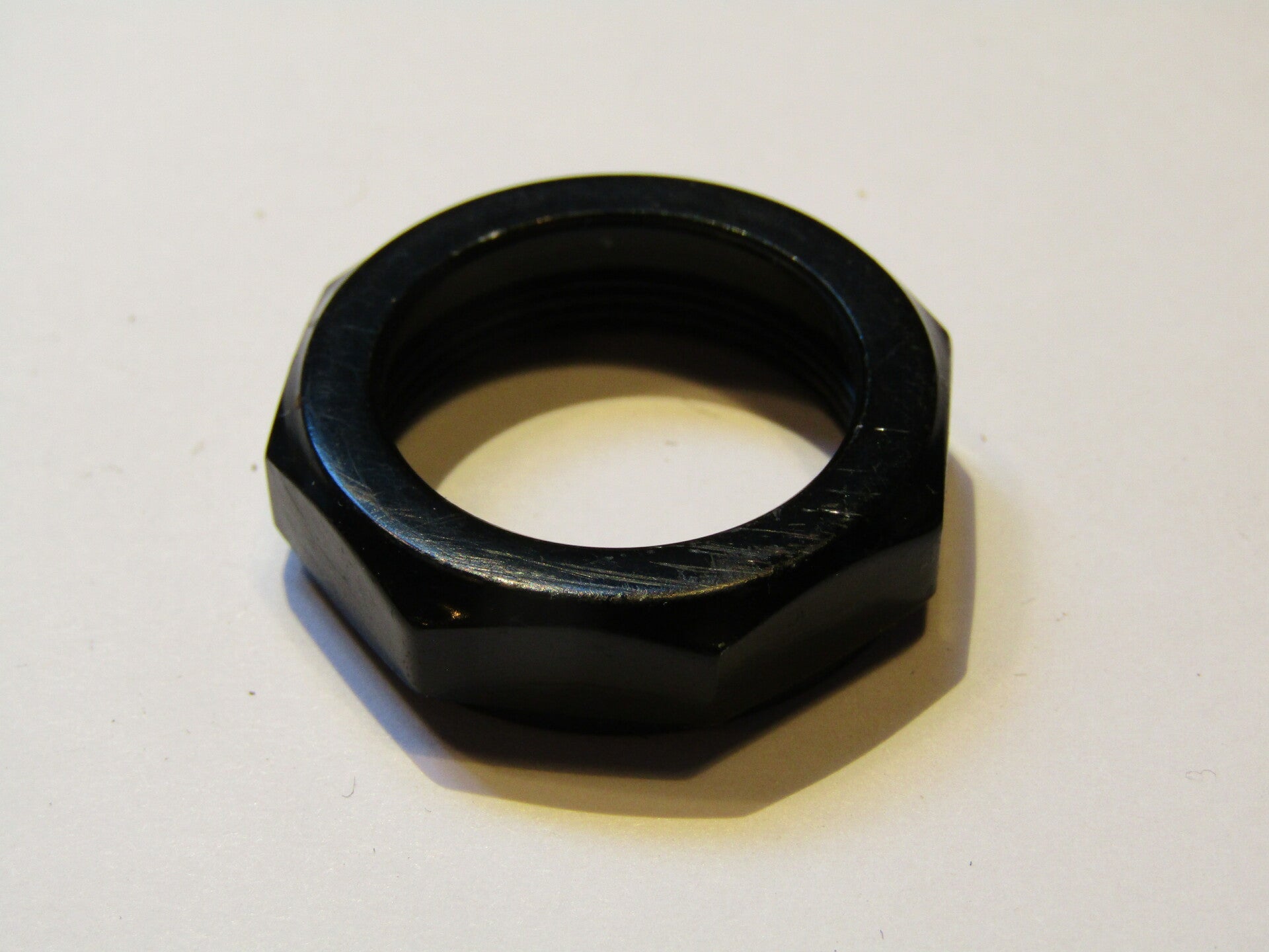 EDCO ALLOY ENGLISH Thread HEADSET LOCK-NUT ( BLACK ) NOS! TL08 04-B01-C02-05 5/7/21