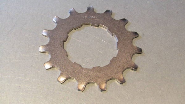 SHIMANO DURA-ACE vintage 80's 7401 15t 6/7/8sp UNIGLIDE CASSETTE Cog BX38a 0010 RK01