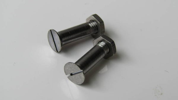.CAMPAGNOLO SUPER RECORD Rear Derailleur Pulley Hardware WITH ORIGINAL NUTS 2X NOS BXC00F4
