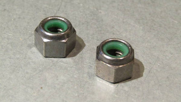 .CAMPAGNOLO NUOVO RECORD vintage 70's/80's Brake Caliper Fixing Nuts GREEN 2X NOS BXC00A22 0091 0003 03/24/26
