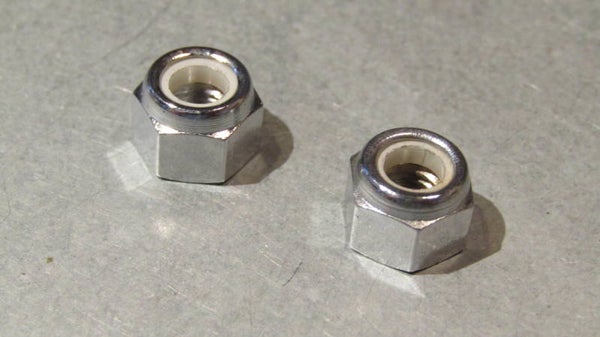 CAMPAGNOLO NUOVO RECORD/GRAN SPORT VINTAGE 70's/80's CHROME STEEL Brake CALIPER Chromed Fixing Nuts 2X NOS BXC00H07 77 - 3/14/20 RK02