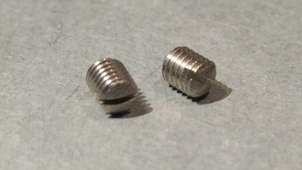 CAMPAGNOLO NUOVO/SUPER RECORD VINTAGE 70's/80's Brake Lever Pivot Pin Set screws 2X NOS! BXC00H18 707 - 6/11/20 RK03