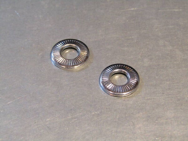 ZEUS 2000/GRAN SPORT ERA Brake caliper MOUNTING serrated washers 2X NOS! TL07 03-B01-001-01 4/28/21