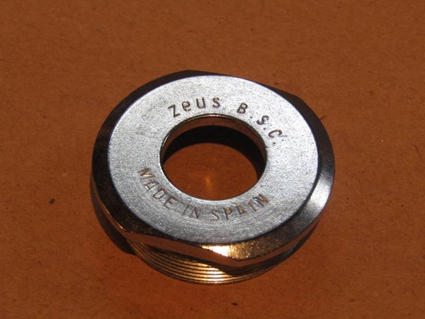 ZEUS GRAN SPORT ENGLISH ( B.S.C ) bottom bracket fixed cup NOS! BXC00M3*- 05 10/17/19 RK10