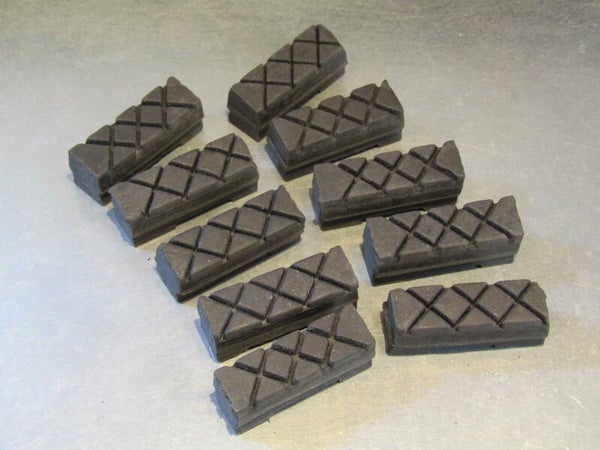 RALEIGH Type refill Brake blocks 10X / 10mm X 34mm NOS! TL02 04-B02-002-03 4/30/21