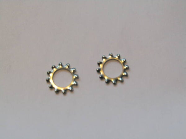 UNIVERSAL SERRATED BRAKE Bolt washers 2X NOS! TL08 02-B01-C01-01