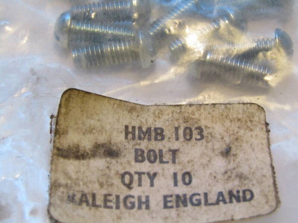 RALEIGH HMB #103 BOLT NOS! TL08 03-B01-003-01 5/5/21