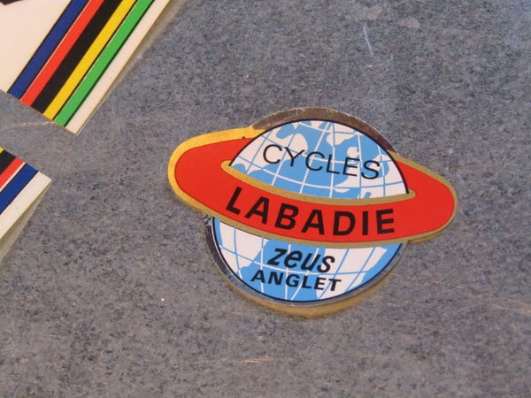 LABADIE VINTAGE 70's frame sticker set NOS! BB25H 01 - 11/06/19 RKO3