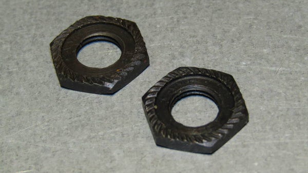 CAMPAGNOLO NUOVO RECORD Vintage 80's 1981 Front Axle Lock-Nuts 2X NOS! BXC00D24 505 - 6/13/20 RK08
