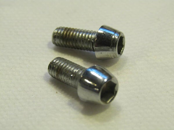 ZEUS 16mm chrome steel Accessory bolts 2X NOS! TL08 03-B01-004-04 5/6/21