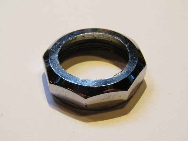 EDCO Type Chrome steel ENGLISH Thread headset LOCK-NUT NOS! TL08 04-B01-C01-08