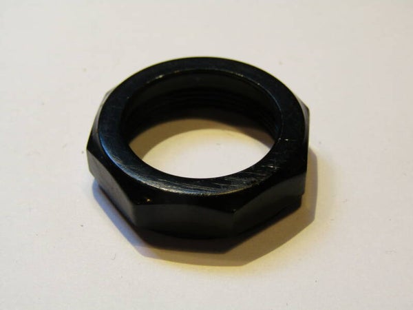 EDCO ALLOY ENGLISH Thread HEADSET LOCK-NUT ( BLACK ) NOS! TL08 04-B01-C02-05 5/7/21