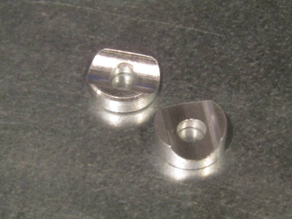 *WEINMANN rear brake caliper center bolt radius alloy spacers 2X NOS! BX53A 57 11/18/19 RK13