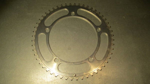 ..NUOVO RECORD 52t BREV. ALLOY ROAD Chain wheel BCD 144mm NOS! BX36 55 - 3/6/20 RK13