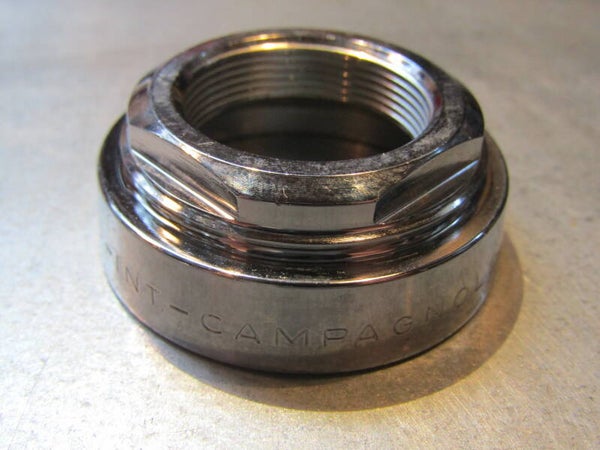 CAMPAGNOLO OLYMPUS ERA Chrome steel adjustable ENGLISH Thread bearing race NOS! TL07 01-B01-003-02 5/10/21