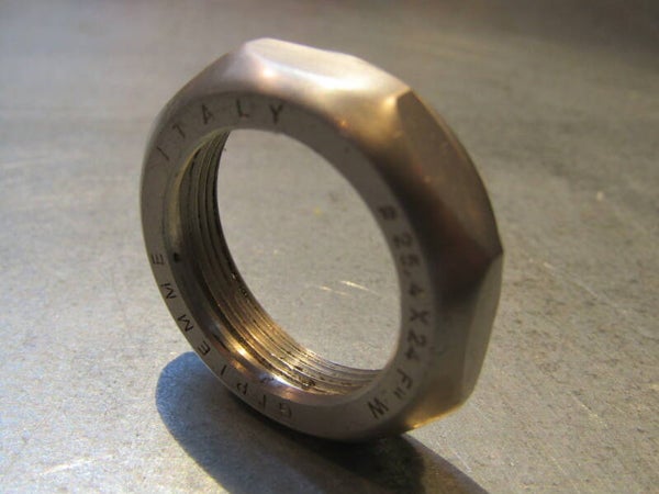 GIPIEMME SPECIAL ITALIAN Thread ALLOY Headset LOCK-NUT NOS! TL07 01-B01-C02-05 5/10/21