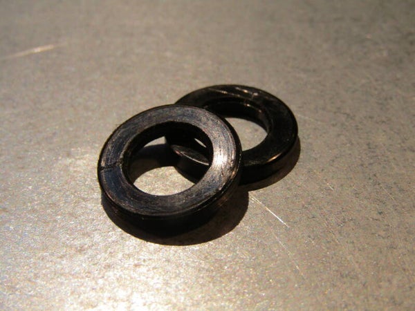 MODOLO Gear lever inner BLACK nylon spacers 2X NOS! TL07 03-C01-08 5/11/21