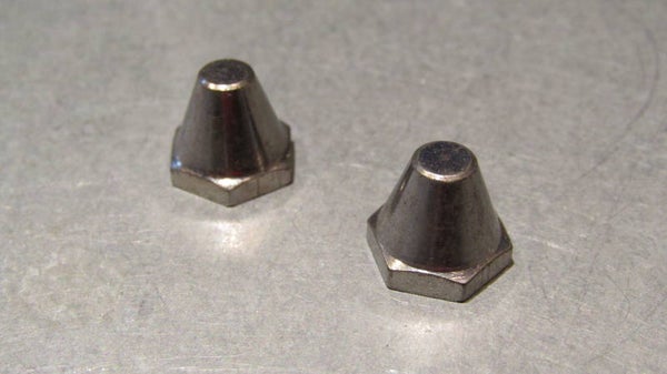 ..CAMPAGNOLO VICTORY Cone Shaped Brake CALIPER Dome nuts 2X NOS! BX65a