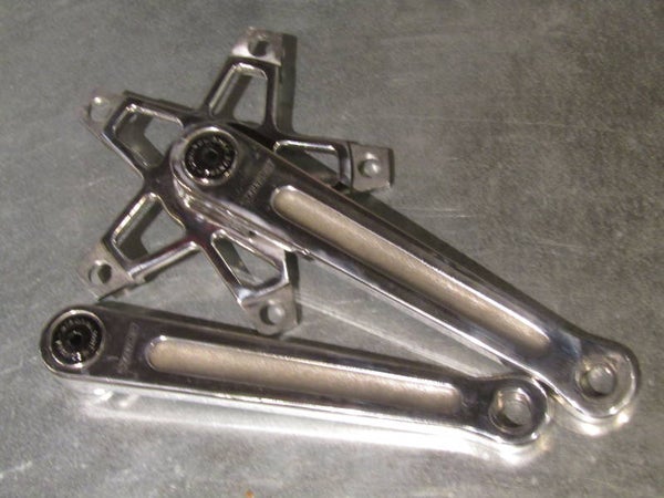 .STRONGLIGHT #93 170mm FRENCH Thread 14X-125 crank arm set 2nd hand BB28 55 - 12/04/19 RK04