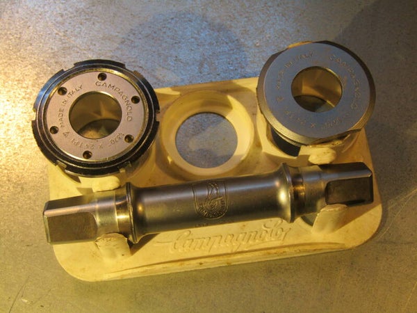 CAMPAGNOLO CHORUS ERA THIN WALLED ENGLISH Thread Bottom bracket 111mm NOS! Beta01 D08-001-01 5/12/21