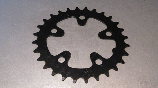 .SHIMANO DEORE DX VINTAGE 90's 28t BIOPACE ALLOY Chainwheel BCD 74mm BX48a3