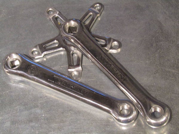 SUARINI ( STRONGLIGHT ) crank-arm set 170mm - 9/16 - BCD 122mm NOS! BX47 55 - 12/07/19 RK11