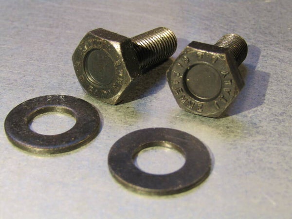 GIPIEMME SPECIAL 15mm crank arm bolts with washers NOS! Beta01 D08-001-02 5/12/21