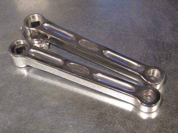 .STRONGLIGHT 49D FRENCH Thread 14X125 crank arm set 170mm 2nd hand BX68 65 12/07/19 RK12